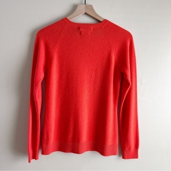 Lauren‎ Ralph Lauren Cashmere Wool Blend Crewneck Sweater in Red, Size Small - Picture 7 of 9